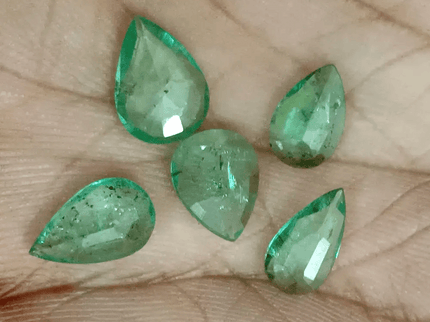 6.16ct Emerald Parcel, 100% Natural Gemstone - SMSGEMS 