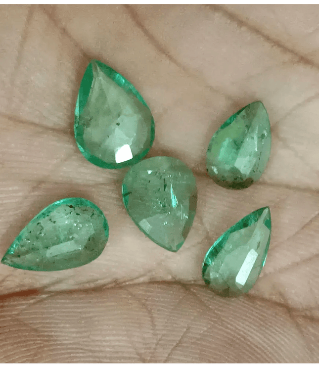 6.16ct Emerald Parcel, 100% Natural Gemstone - SMSGEMS 