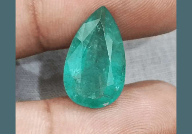 6.70ct Zambian Emerald, Natural Gemstone - SMSGEMS 