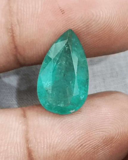 6.70ct Zambian Emerald, Natural Gemstone - SMSGEMS 