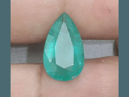 6.70ct Zambian Emerald, Natural Gemstone - SMSGEMS 