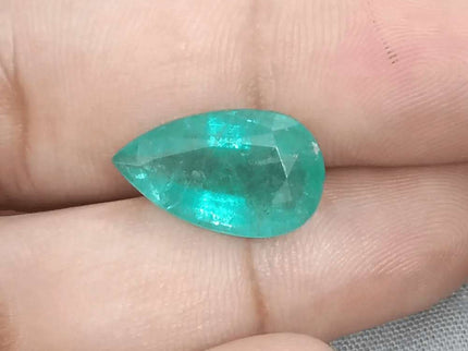6.70ct Zambian Emerald, Natural Gemstone - SMSGEMS 