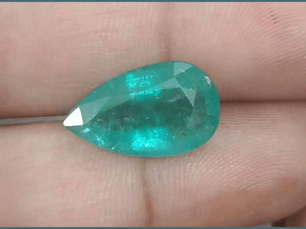 6.70ct Zambian Emerald, Natural Gemstone - SMSGEMS 