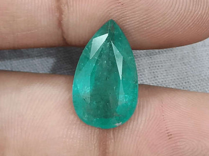 6.70ct Zambian Emerald, Natural Gemstone - SMSGEMS 