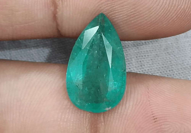6.70ct Zambian Emerald, Natural Gemstone - SMSGEMS 