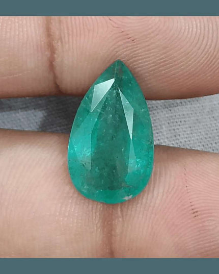6.70ct Zambian Emerald, Natural Gemstone - SMSGEMS 