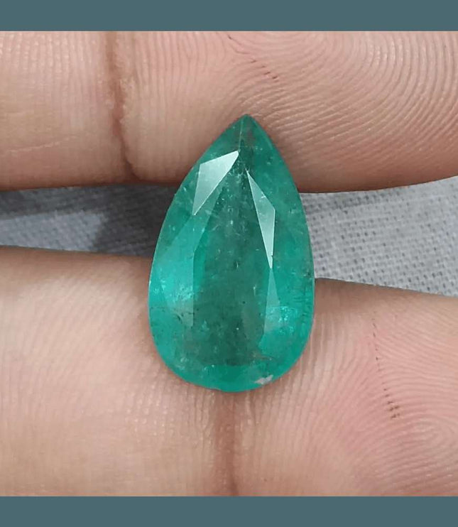 6.70ct Zambian Emerald, Natural Gemstone - SMSGEMS 