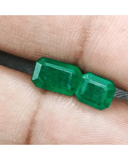 6.87ct Emerarld Parcel, Natural Emeralds - SMSGEMS 