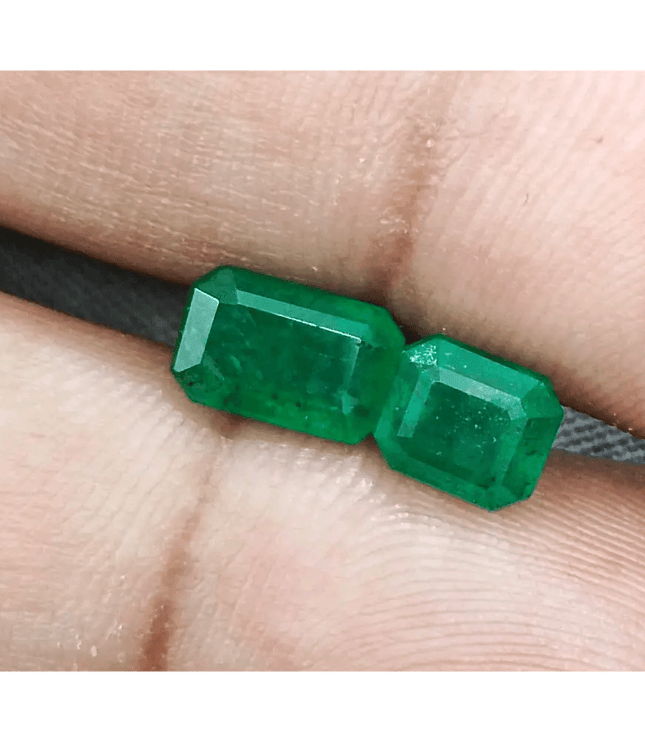 6.87ct Emerarld Parcel, Natural Emeralds - SMSGEMS 