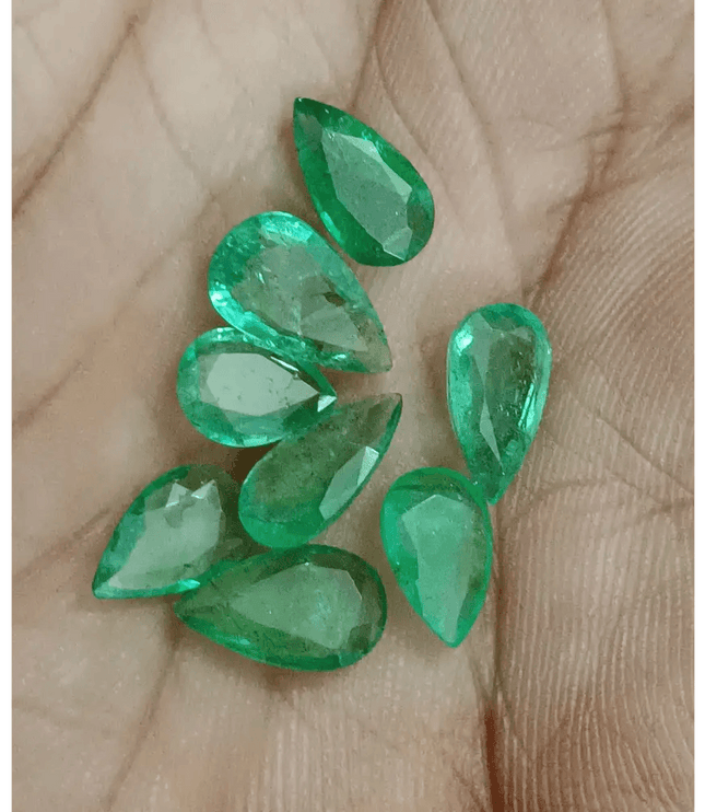 7.5ct Emerald Lot, 100% Natural Gems - SMSGEMS 