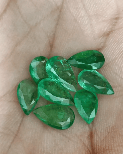 7.5ct Emerald Lot, 100% Natural Gems - SMSGEMS 
