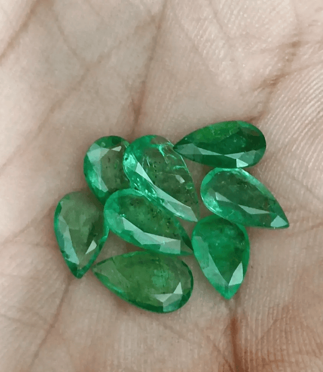 7.5ct Emerald Lot, 100% Natural Gems - SMSGEMS 