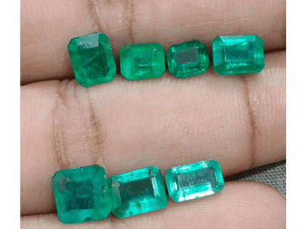 8.51ct Good Quality Emerald Parcel, Natural Gemstones - SMSGEMS 