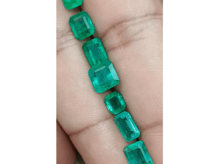 8.51ct Good Quality Emerald Parcel, Natural Gemstones - SMSGEMS 