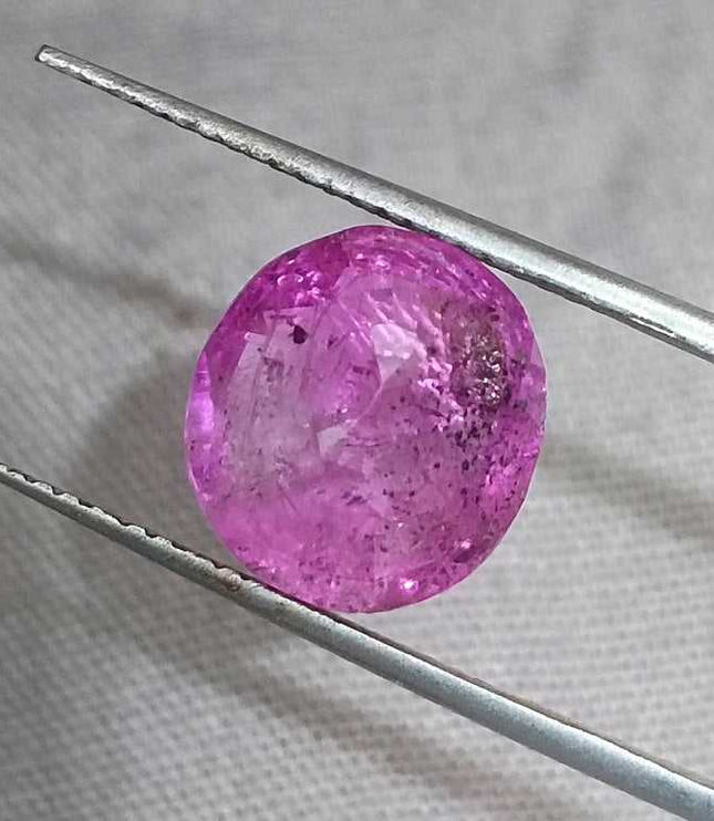 5.42ct Certified Sri Lanka Ruby, Untreated Natural Loose Gemstone