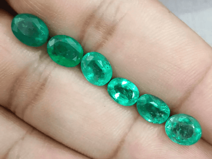 9.36ct Quality Emerald Parcel, Natural Gemstones - SMSGEMS 