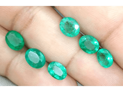 9.36ct Quality Emerald Parcel, Natural Gemstones - SMSGEMS 