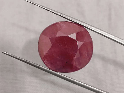 9.41ct African Ruby Natural Earth Mined Gemstone - SMSGEMS 