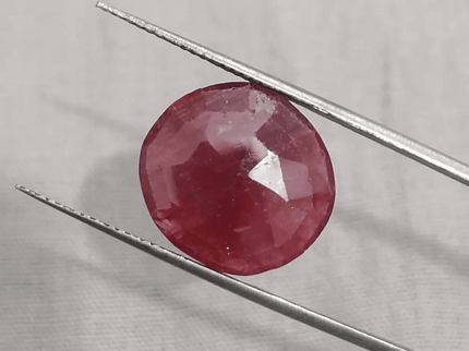 9.41ct African Ruby Natural Earth Mined Gemstone - SMSGEMS 