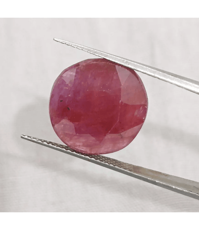 9.41ct African Ruby Natural Earth Mined Gemstone - SMSGEMS 