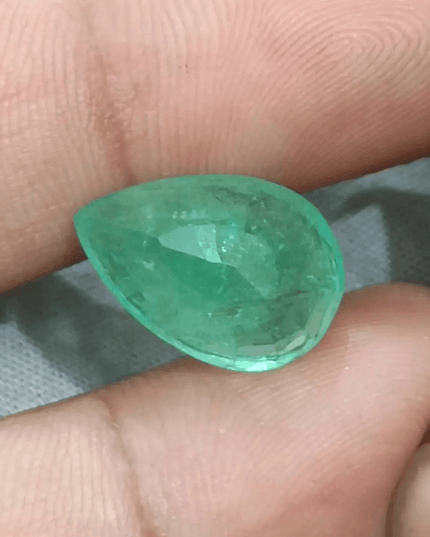 9.99ct Colombian Emerald, 100% Natural Gemstone - SMSGEMS 