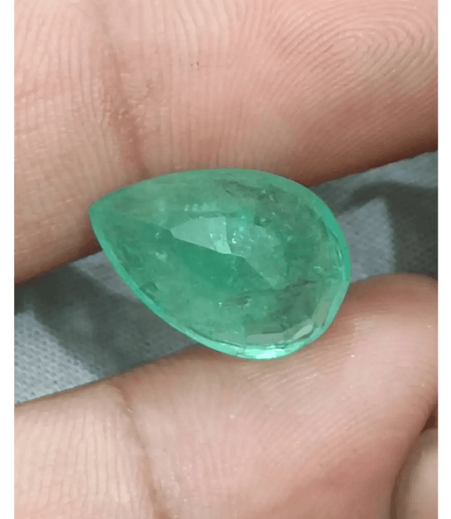 9.99ct Colombian Emerald, 100% Natural Gemstone - SMSGEMS 