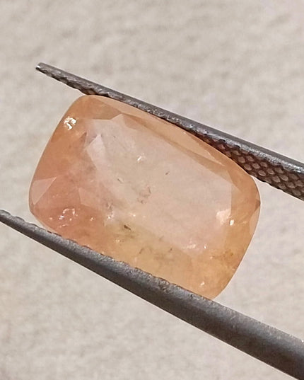 IGI Certified 5.28ct Ceylon Padparadscha Sapphire