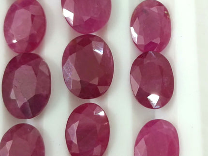 22.38ct Ruby Parcel, Natural untreated Gemstones