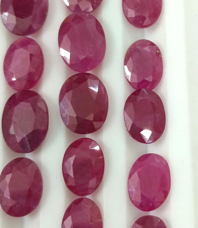 22.38ct Ruby Parcel, Natural untreated Gemstones