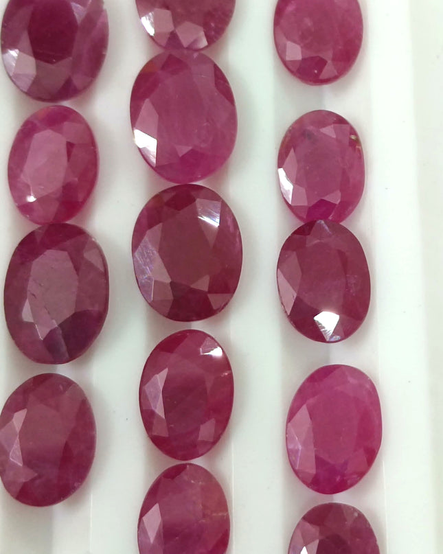 22.38ct Ruby Parcel, Natural untreated Gemstones