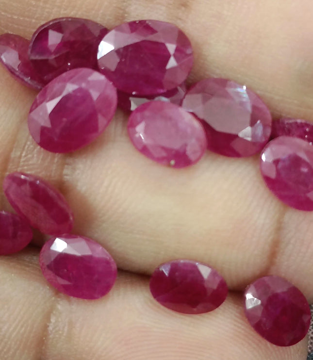 22.38ct Ruby Parcel, Natural untreated Gemstones