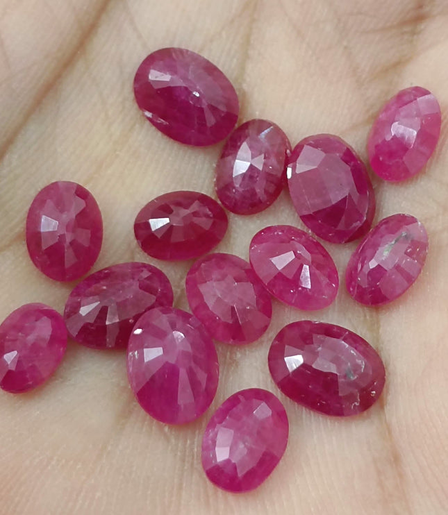 22.38ct Ruby Parcel, Natural untreated Gemstones