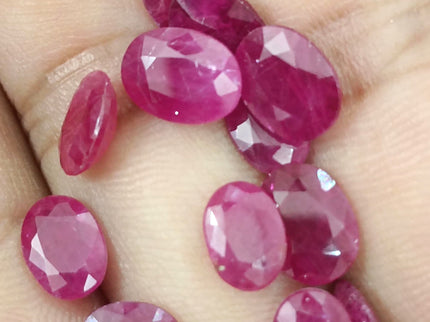 22.38ct Ruby Parcel, Natural untreated Gemstones