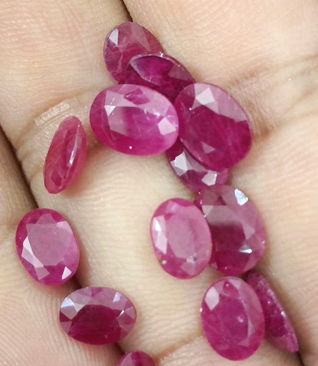 22.38ct Ruby Parcel, Natural untreated Gemstones