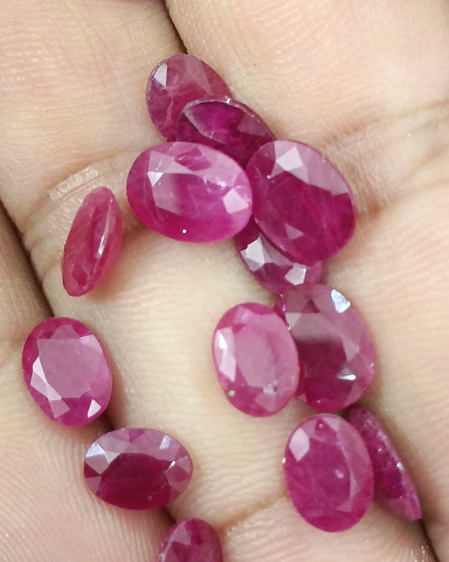 22.38ct Ruby Parcel, Natural untreated Gemstones