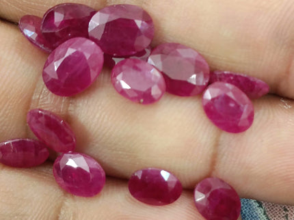 22.38ct Ruby Parcel, Natural untreated Gemstones