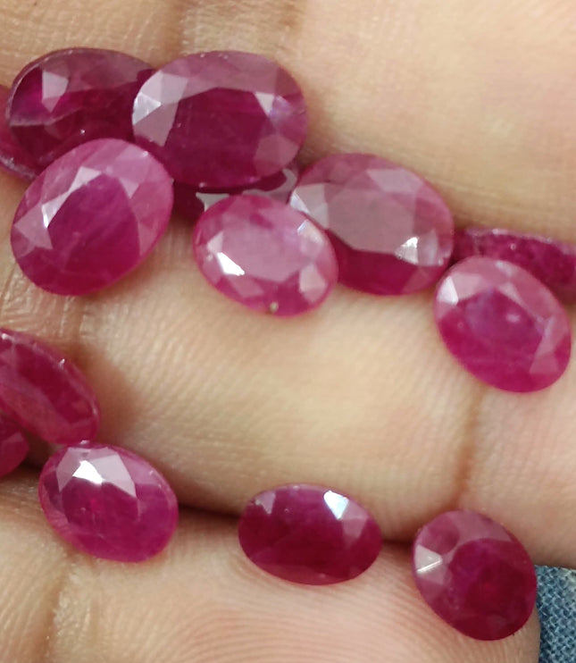22.38ct Ruby Parcel, Natural untreated Gemstones