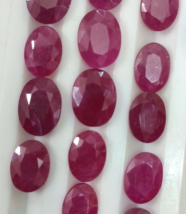 22.38ct Ruby Parcel, Natural untreated Gemstones