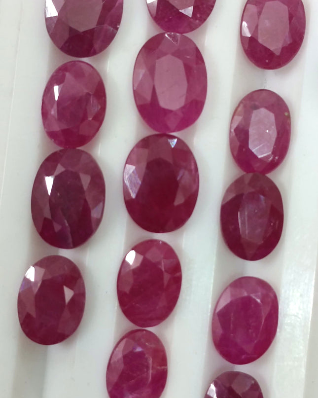 22.38ct Ruby Parcel, Natural untreated Gemstones