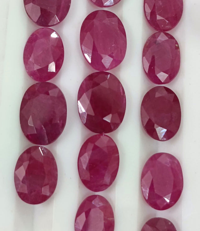 22.38ct Ruby Parcel, Natural untreated Gemstones