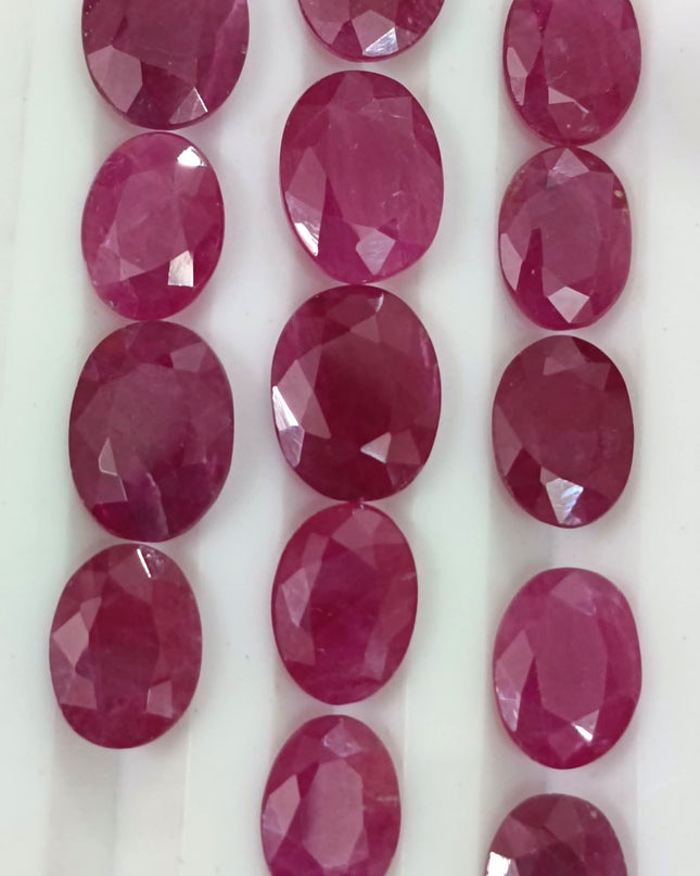 22.38ct Ruby Parcel, Natural untreated Gemstones