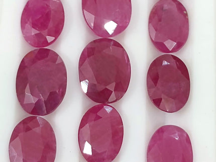 22.38ct Ruby Parcel, Natural untreated Gemstones