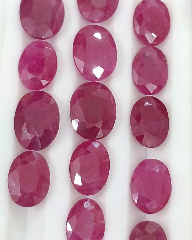22.38ct Ruby Parcel, Natural untreated Gemstones