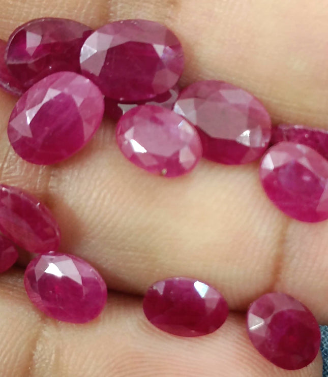 22.38ct Ruby Parcel, Natural untreated Gemstones