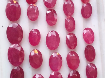 40.37ct Untreated Natural Mozambique Ruby Parcel.