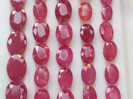40.37ct Untreated Natural Mozambique Ruby Parcel.