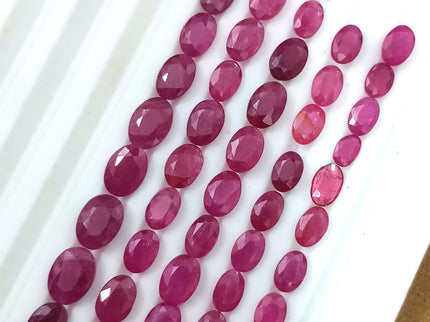 40.37ct Untreated Natural Mozambique Ruby Parcel.