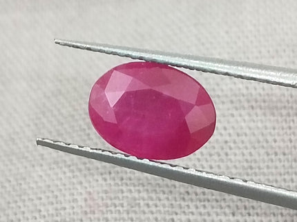 Mozambique Ruby 1.51ct Certified Natural Untreated Gemstone