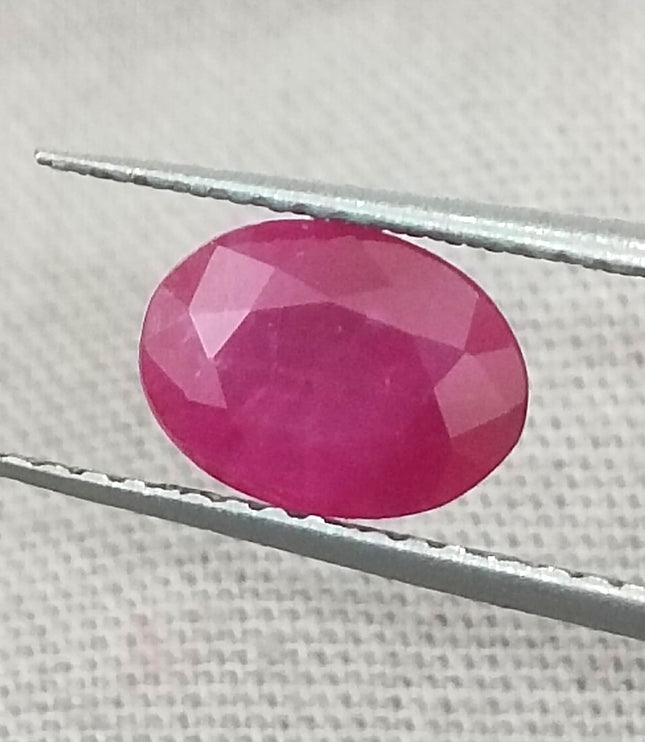 Mozambique Ruby 1.51ct Certified Natural Untreated Gemstone