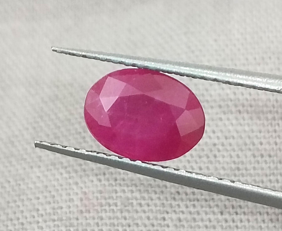 Mozambique Ruby 1.51ct Certified Natural Untreated Gemstone